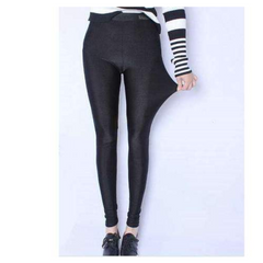Large Size Glossy Pants Full-Length Legging