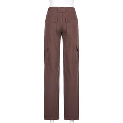 Women Streetwear Fashion Oversize Trouser Cargo Harajuku Sweatpants Iamhotty