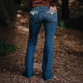 Women's Casual Slim Fit All-matching Bootcut Trousers