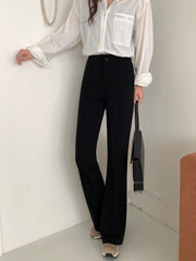 High Waist Slim Fit Suit Casual Pants Drooping Slimming