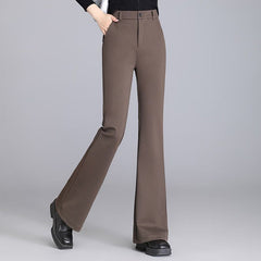 High Waist Slimming Horn Drape All-matching Casual Trousers