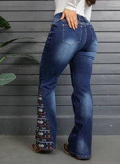 Women's High-Waist Heavily Ripped Jeans, Wide-Leg Full-Length Jeans With A Destroyed Streetwear Finish, Light-Wash Denim For All Seasons Forbidden Platform - Temu