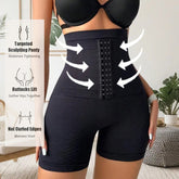 Women's Hip Raise Shaping Pants With Breasted Body Shaping