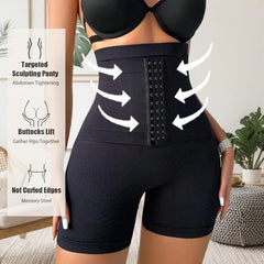 Women's Hip Raise Shaping Pants With Breasted Body Shaping