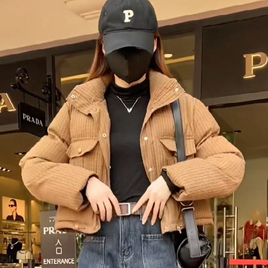 Women's Short Winter Loose Casual Cotton-padded Jacket